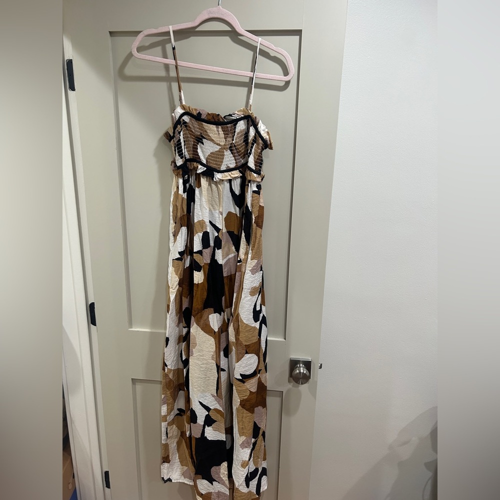 Stylish Multicolor Sleeveless Jumpsuit